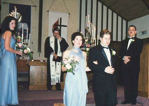 USA TX Dallas 1999MAR20 Wedding CHRISTNER Ceremony 019